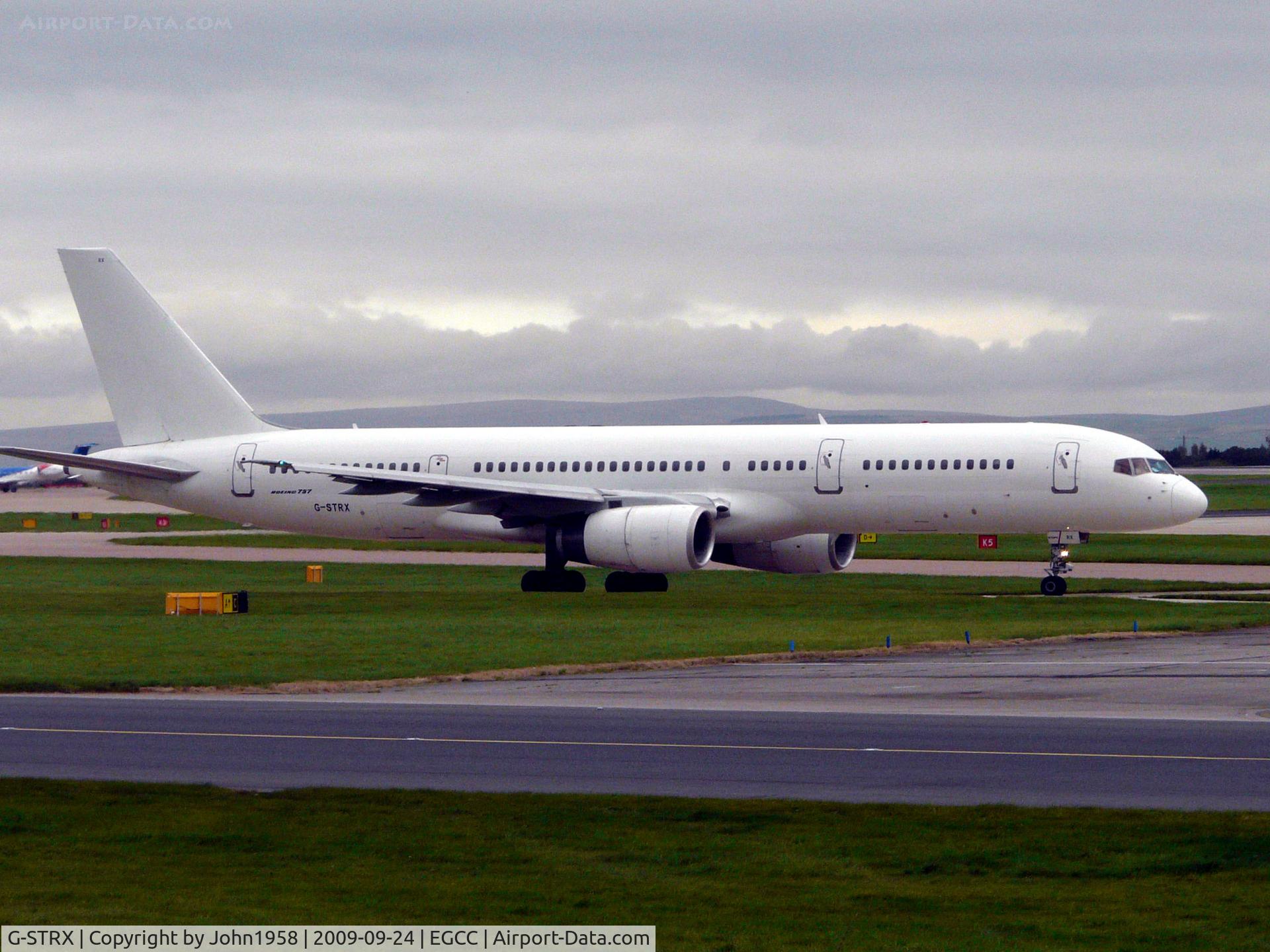 G-STRX, 1992 Boeing 757-28A C/N 25621, Taxying for departure