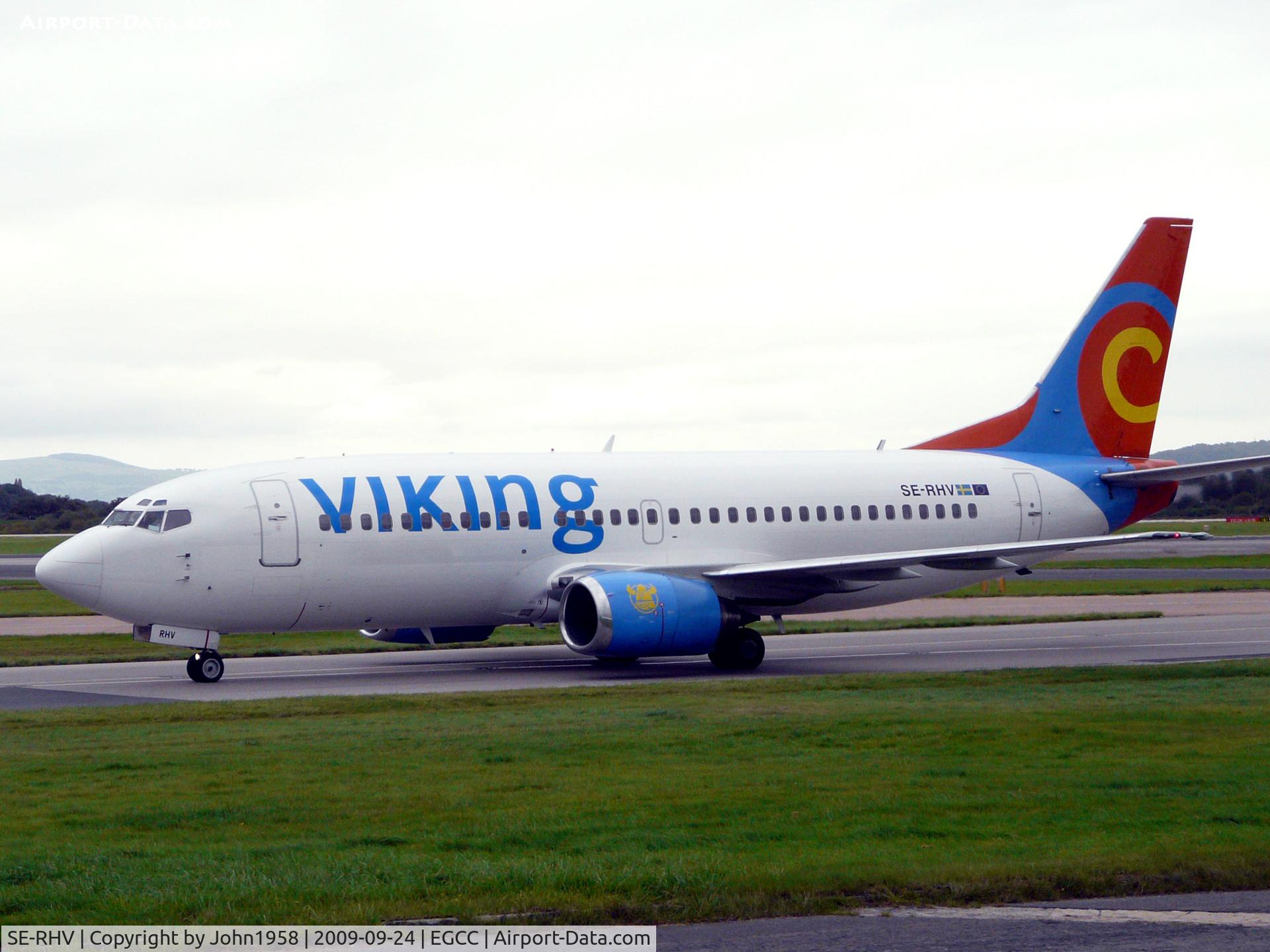 SE-RHV, 1997 Boeing 737-36N C/N 28567, Boeing 737, c/n 28567, about to depart
