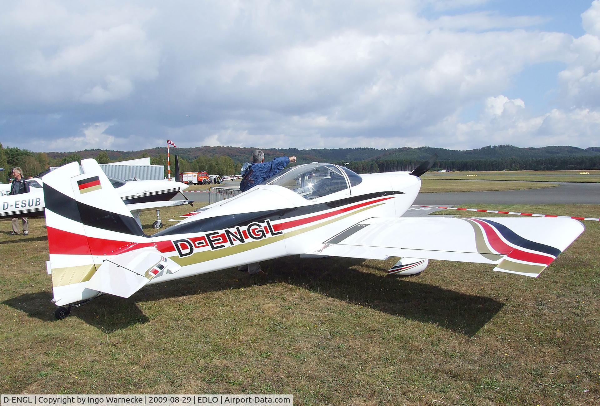 D-ENGL, Vans RV-7 C/N 70487, Vans (Engel) RV-7 at the 2009 OUV-Meeting at Oerlinghausen airfield