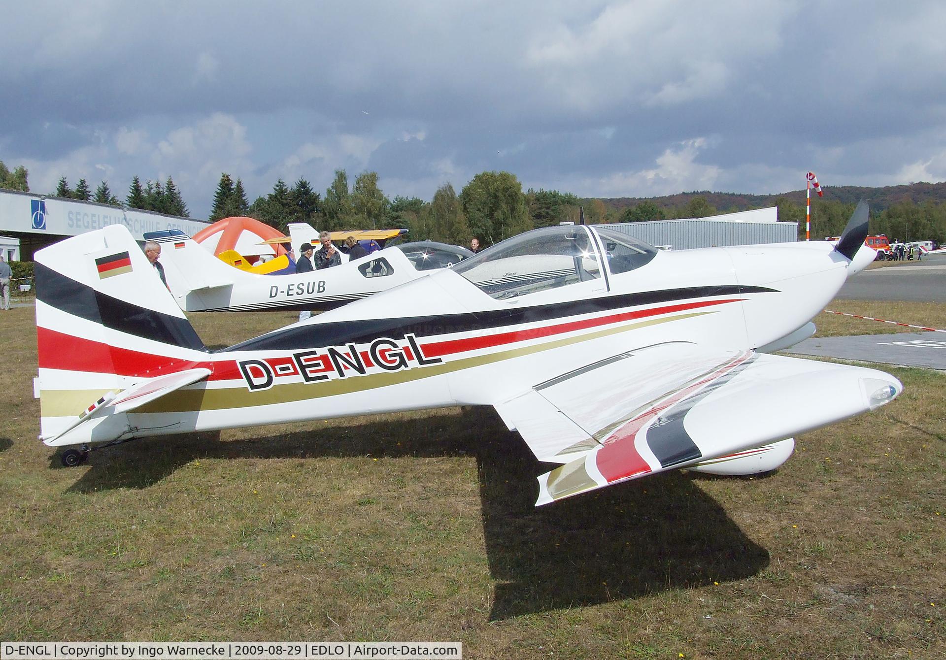 D-ENGL, Vans RV-7 C/N 70487, Vans (Engel) RV-7 at the 2009 OUV-Meeting at Oerlinghausen airfield