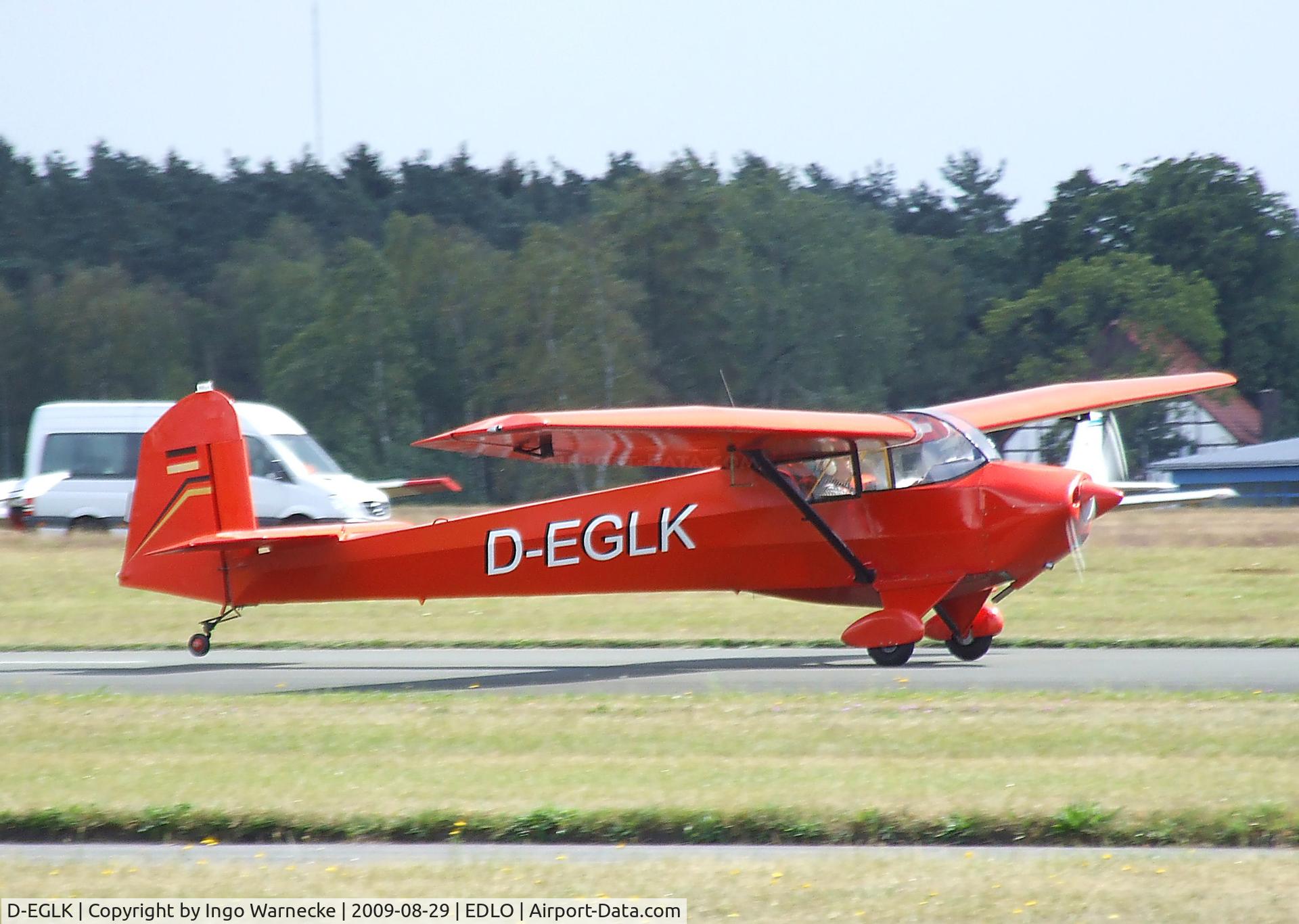 D-EGLK, Schwämmle HS-3 Motorlerche C/N 844, Schwämmle HS-3 Motorlerche at the 2009 OUV-Meeting at Oerlinghausen airfield