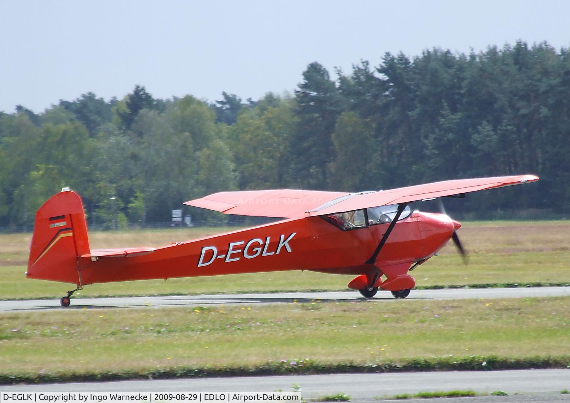 D-EGLK, Schwämmle HS-3 Motorlerche C/N 844, Schwämmle HS-3 Motorlerche at the 2009 OUV-Meeting at Oerlinghausen airfield