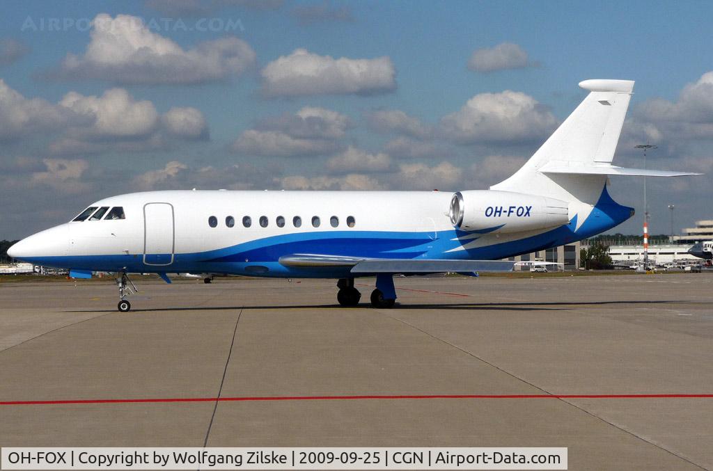 OH-FOX, 2005 Dassault Falcon 2000EX C/N 67, visitor