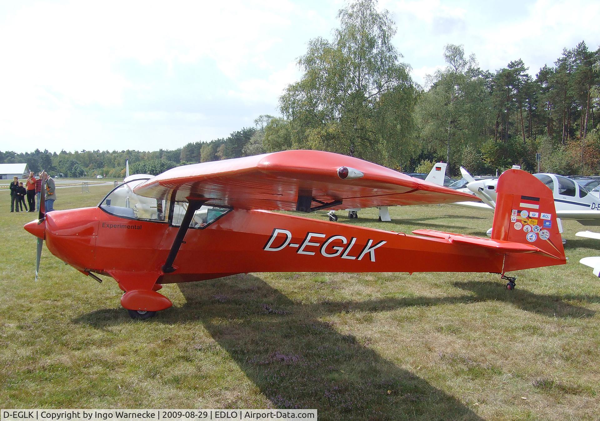 D-EGLK, Schwämmle HS-3 Motorlerche C/N 844, Schwämmle HS-3 Motorlerche at the 2009 OUV-Meeting at Oerlinghausen airfield