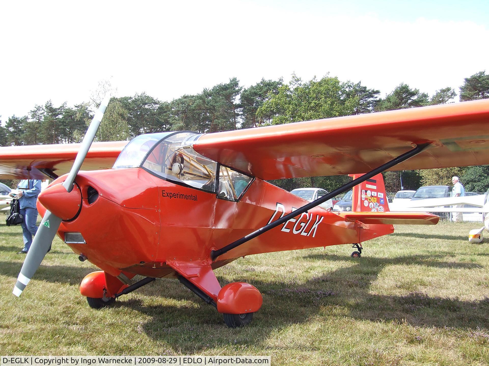 D-EGLK, Schwämmle HS-3 Motorlerche C/N 844, Schwämmle HS-3 Motorlerche at the 2009 OUV-Meeting at Oerlinghausen airfield