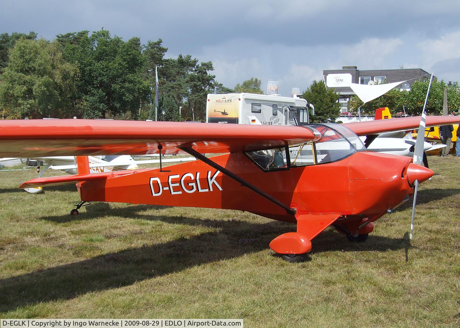 D-EGLK, Schwämmle HS-3 Motorlerche C/N 844, Schwämmle HS-3 Motorlerche at the 2009 OUV-Meeting at Oerlinghausen airfield