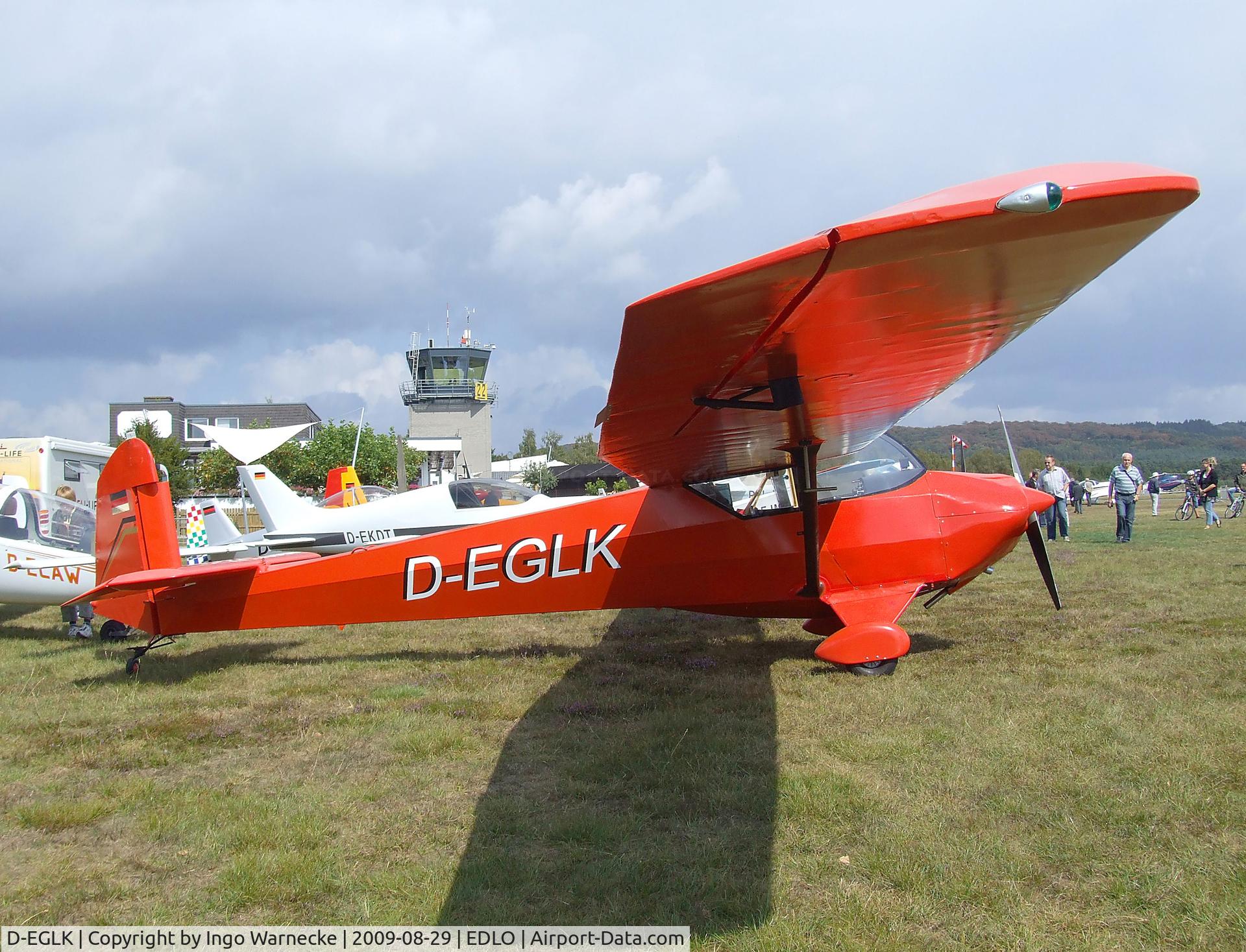 D-EGLK, Schwämmle HS-3 Motorlerche C/N 844, Schwämmle HS-3 Motorlerche at the 2009 OUV-Meeting at Oerlinghausen airfield