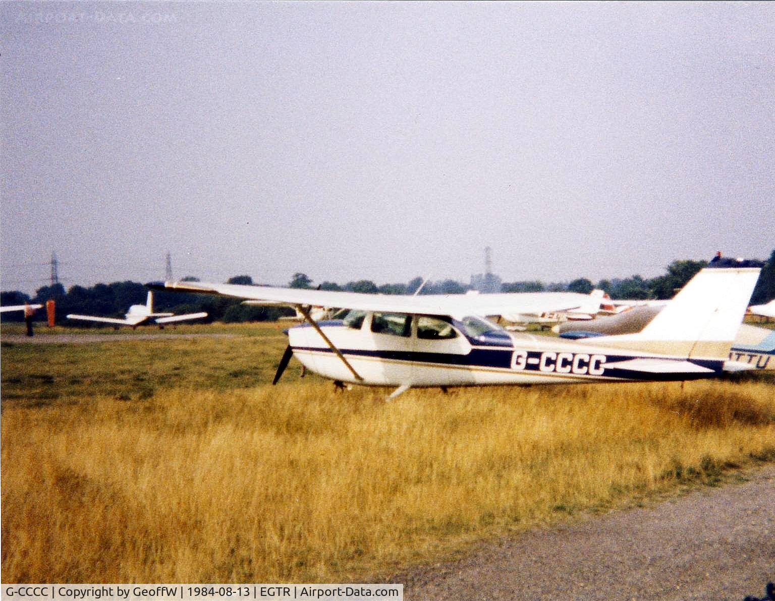 G-CCCC, 1967 Cessna 172H C/N 17255822, G-CCCC Cessna 172 Elstree August 1984