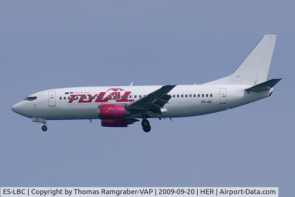 ES-LBC, 1990 Boeing 737-322 C/N 24664, FlyLAL Charters Estonia Boeing 737-300