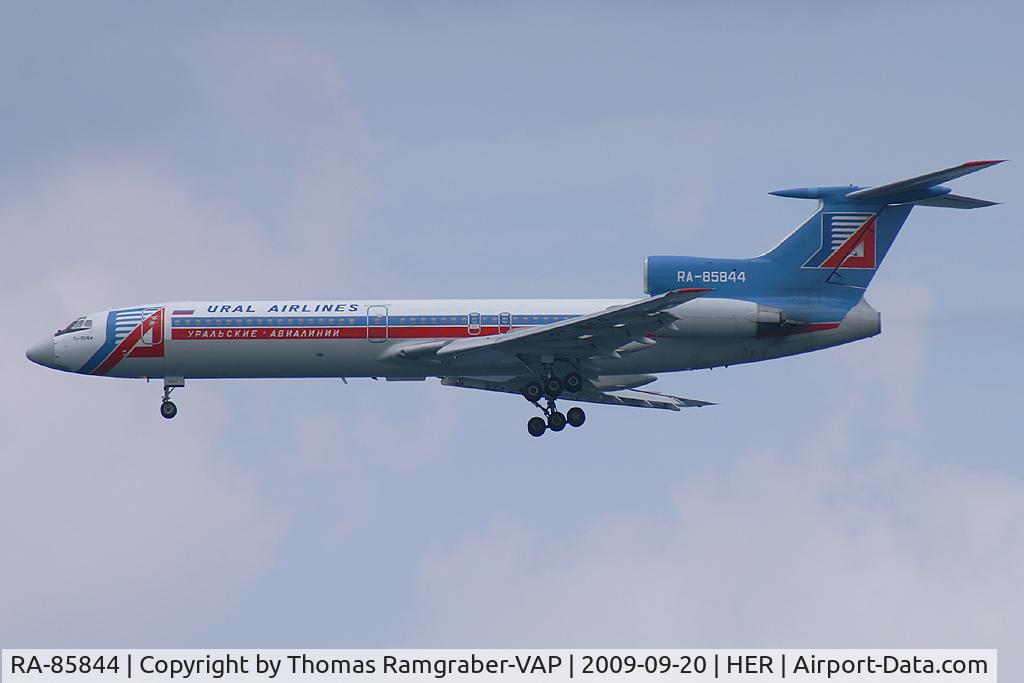 RA-85844, 1995 Tupolev Tu-154M C/N 95A992, Ural Airlines Tupolev 154