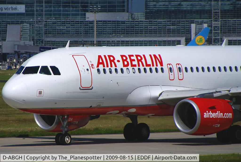D-ABGH, 2007 Airbus A319-111 C/N 3245, Head Up Shot while taxying to Rwy 18W