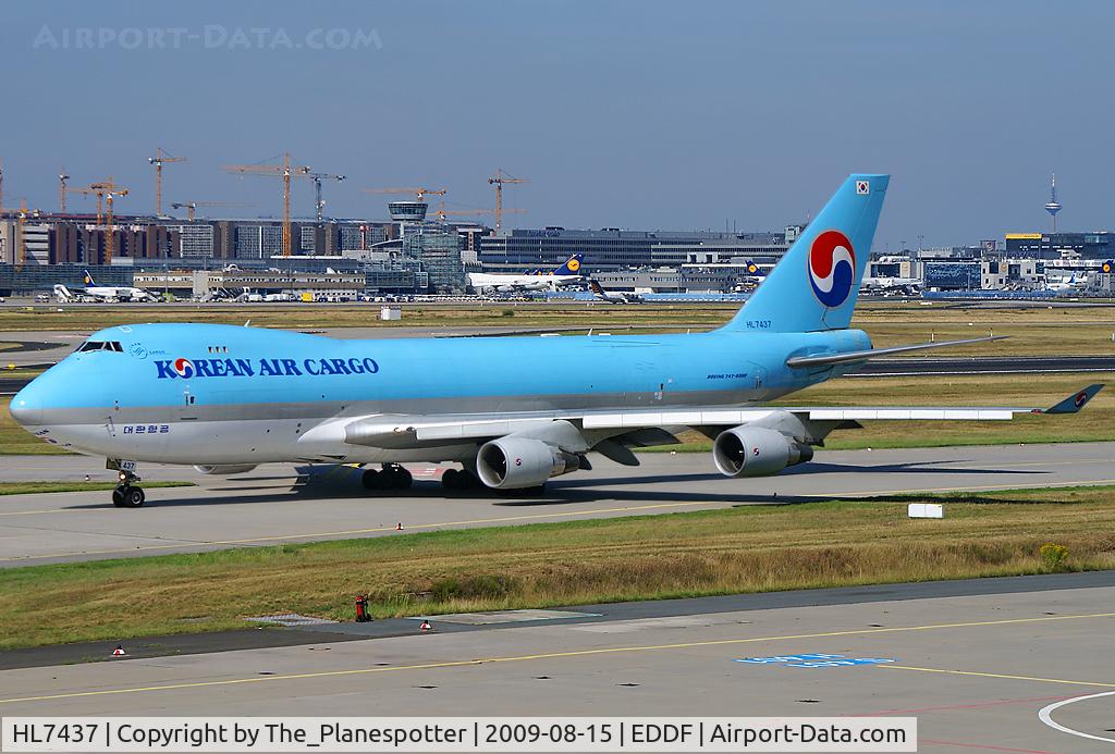 HL7437, 2003 Boeing 747-4B5F/SCD C/N 32808, Another Big Boy is back in Business again.