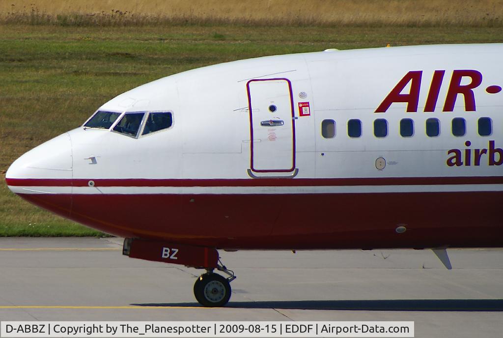 D-ABBZ, 2001 Boeing 737-85F C/N 30478, Still in old Colours and without Winglets.