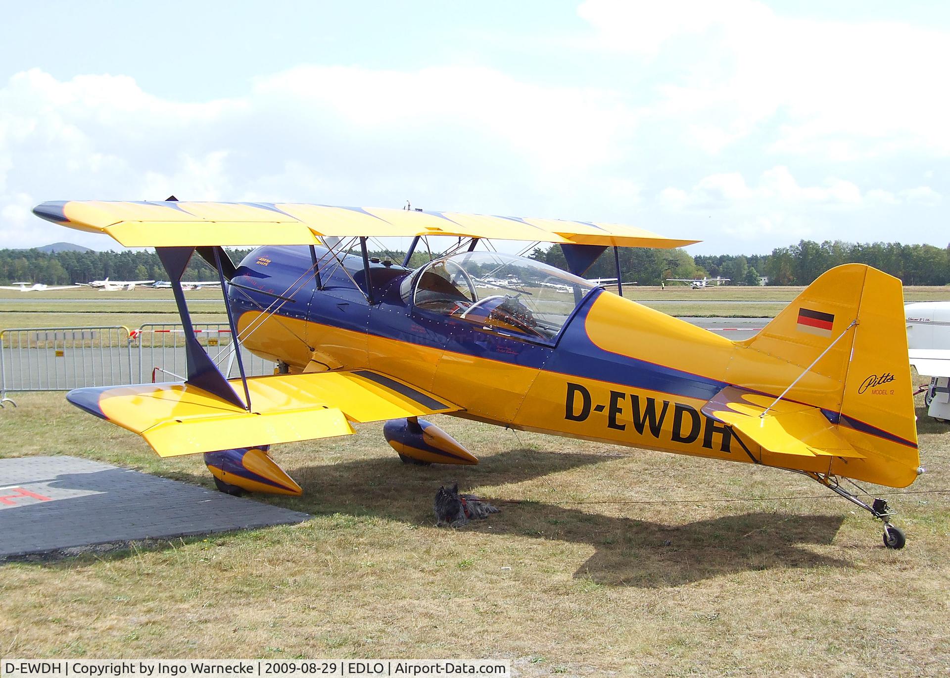 D-EWDH, Pitts Model 12 C/N 202, Pitts (Haag) Model 12 at the 2009 OUV-Meeting at Oerlinghausen airfield