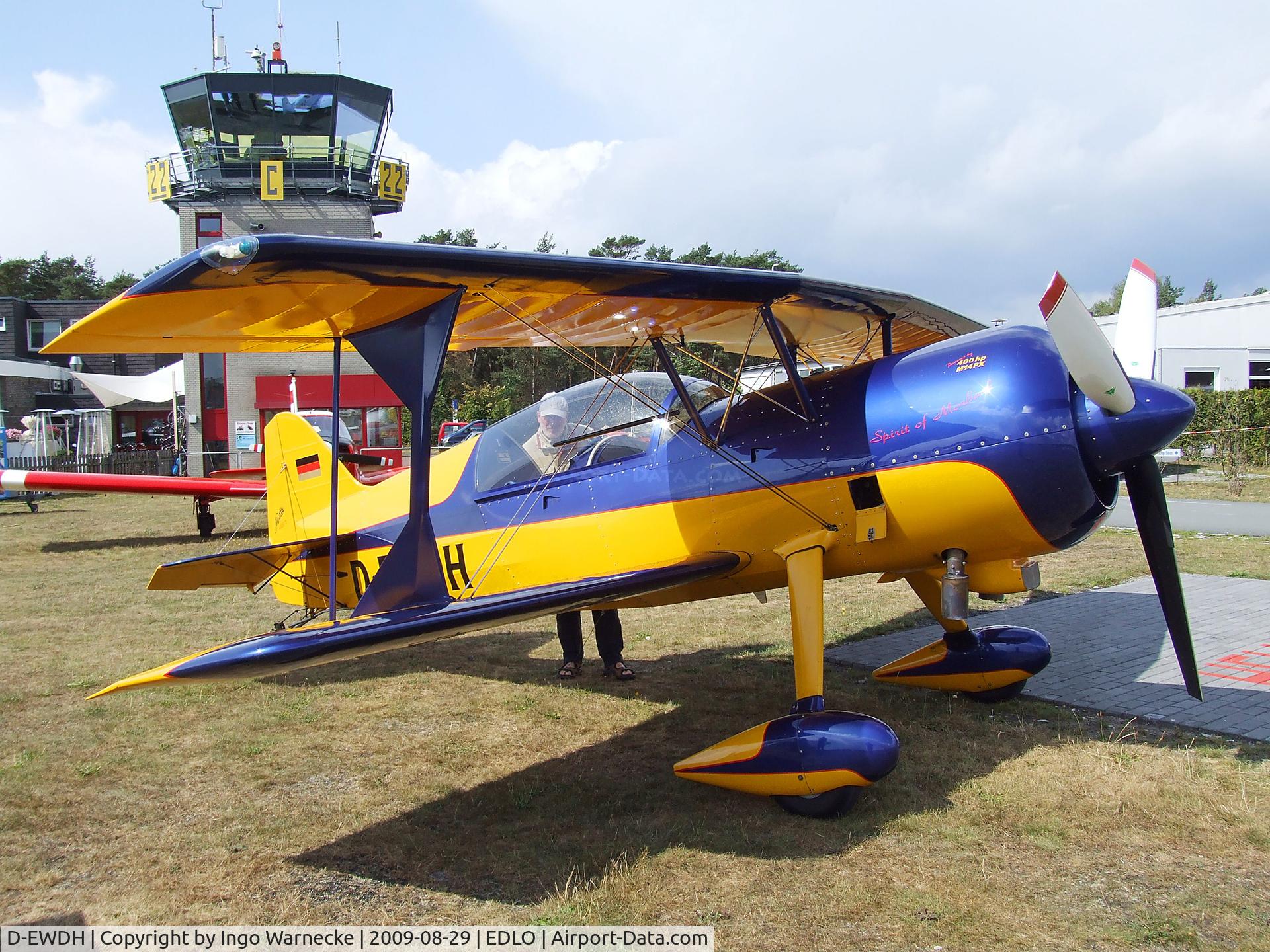 D-EWDH, Pitts Model 12 C/N 202, Pitts (Haag) Model 12 at the 2009 OUV-Meeting at Oerlinghausen airfield