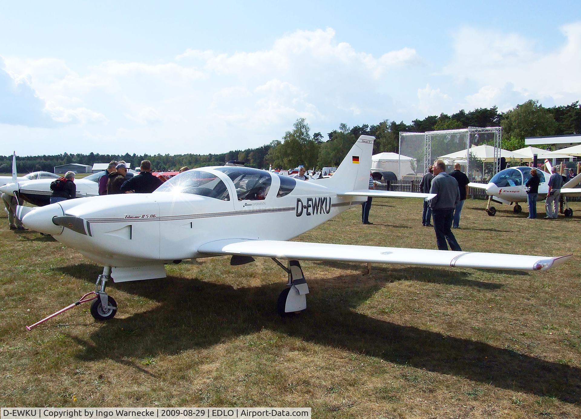 D-EWKU, Glasair II-S RG C/N 2101, Stoddard Hamilton Glasair II S RG at the 2009 OUV-Meeting at Oerlinghausen airfield