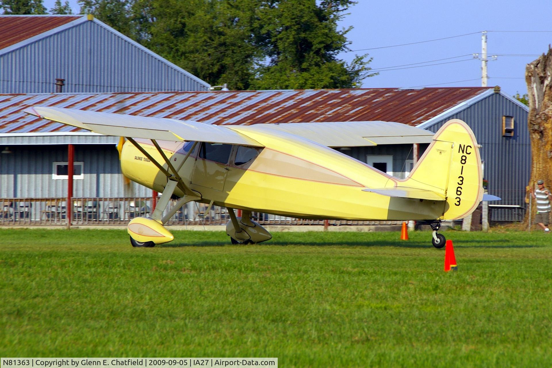 N81363, 1946 Fairchild 24R-46 C/N R46263, At the Antique Airplane Association Fly In