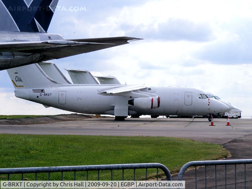 G-BRXT, 1988 British Aerospace BAe.146-200 C/N E2115, Previous ID: OY-RCW