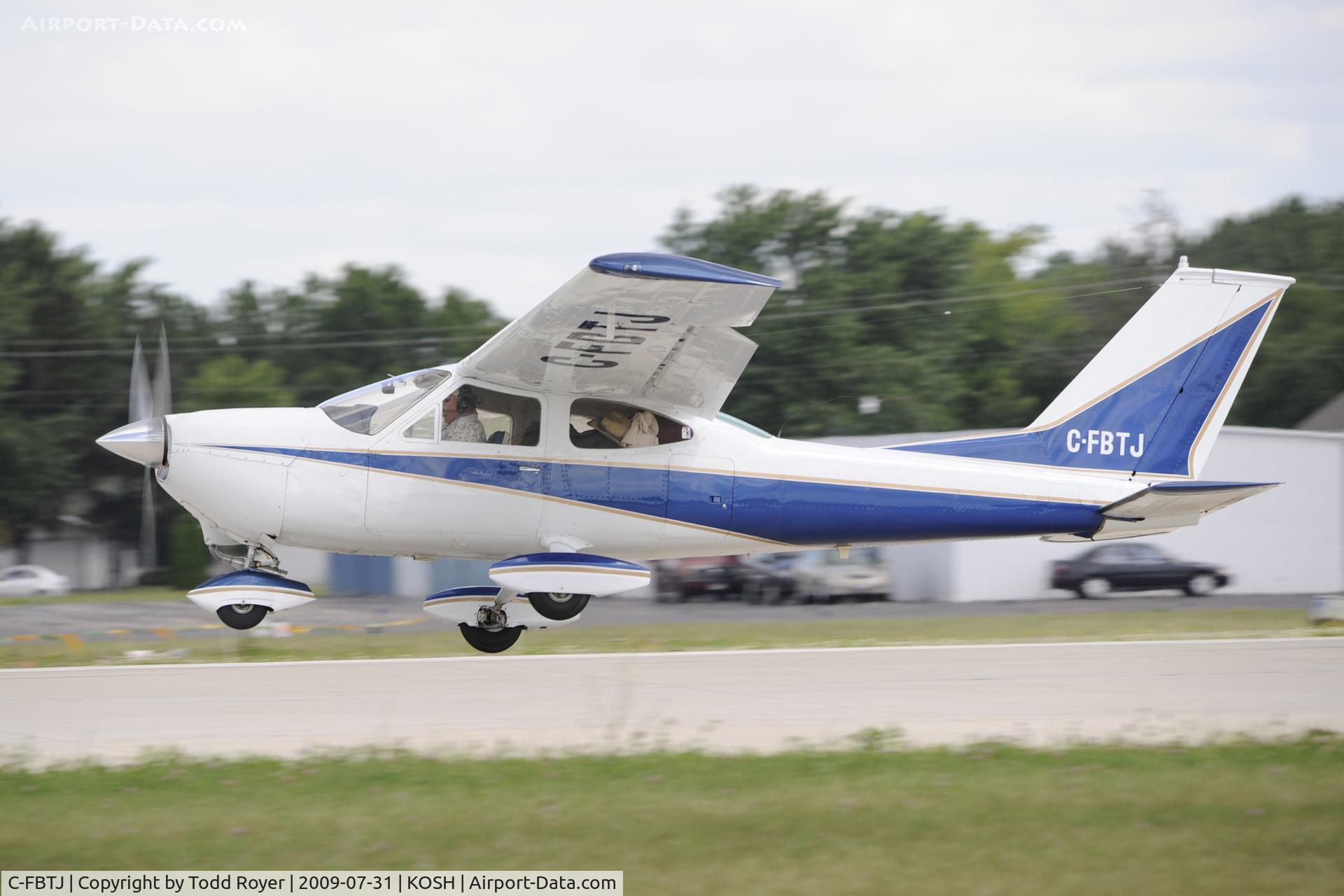C-FBTJ, 1972 Cessna 177B Cardinal C/N 17701710, Landing 27 at OSH