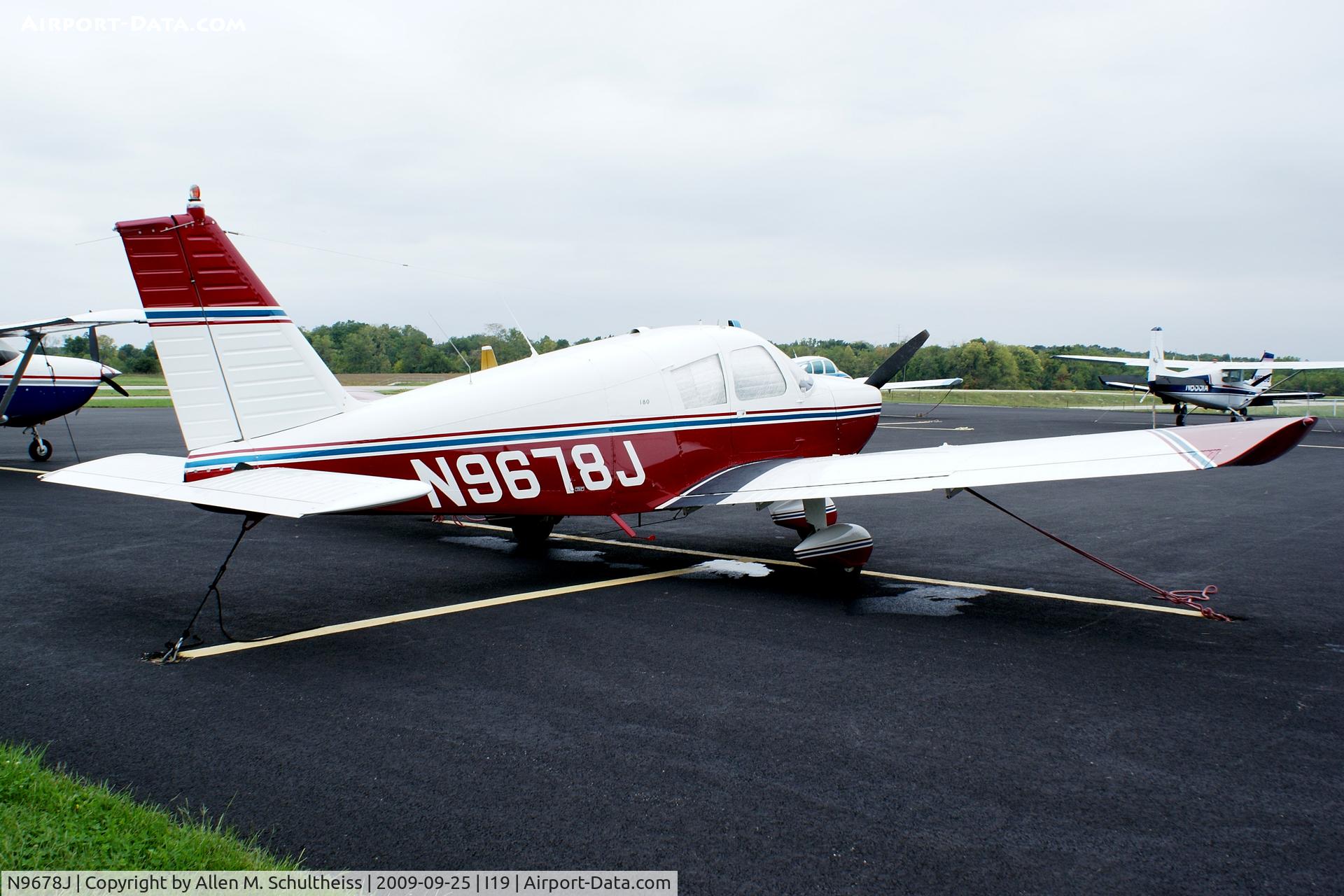 N9678J, 1967 Piper PA-28-180 C/N 28-3849, 1967 PA-28-180
