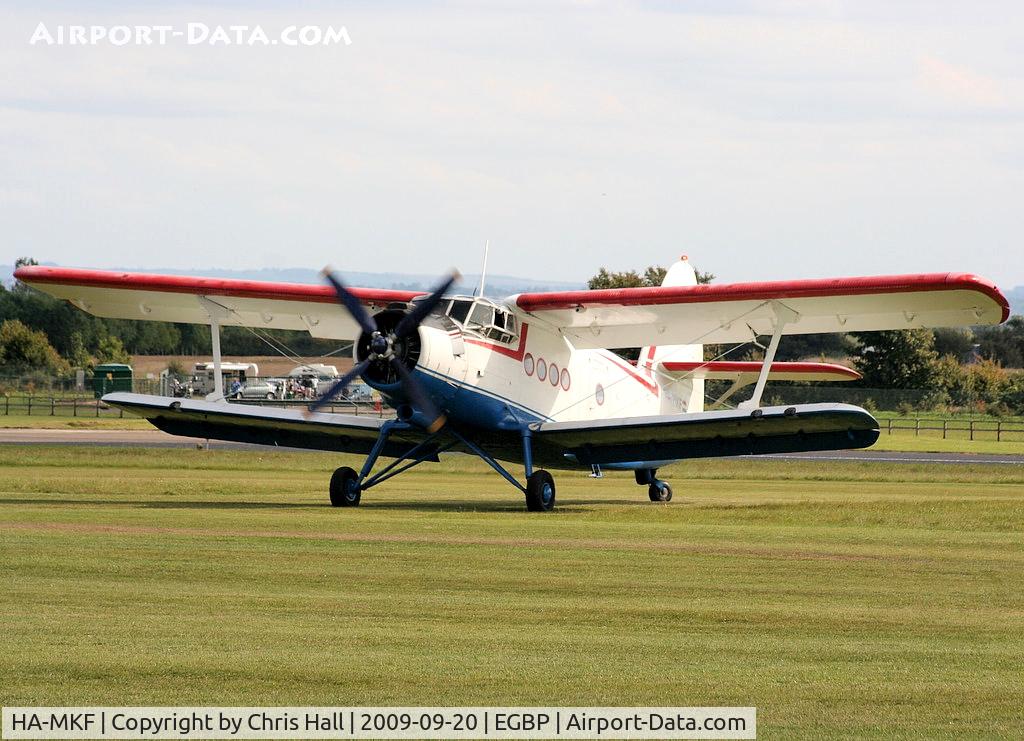 HA-MKF, 1985 Antonov An-2TP C/N 1G233-43, Displaying at the Kemble Battle of Britain weekend