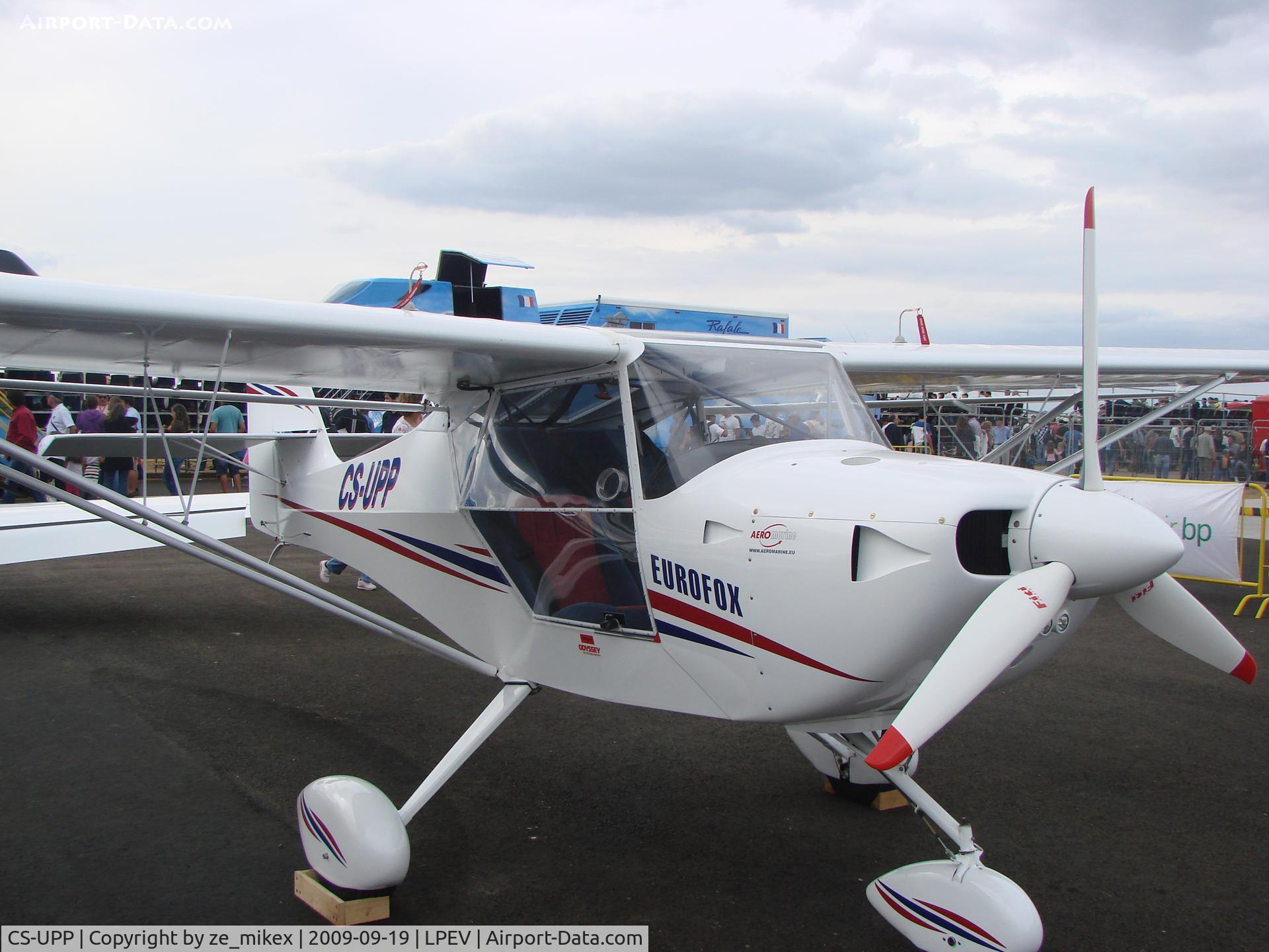 CS-UPP, Aeropro Eurofox Space Pro 3K C/N 22207, Eurofox at PAS 09