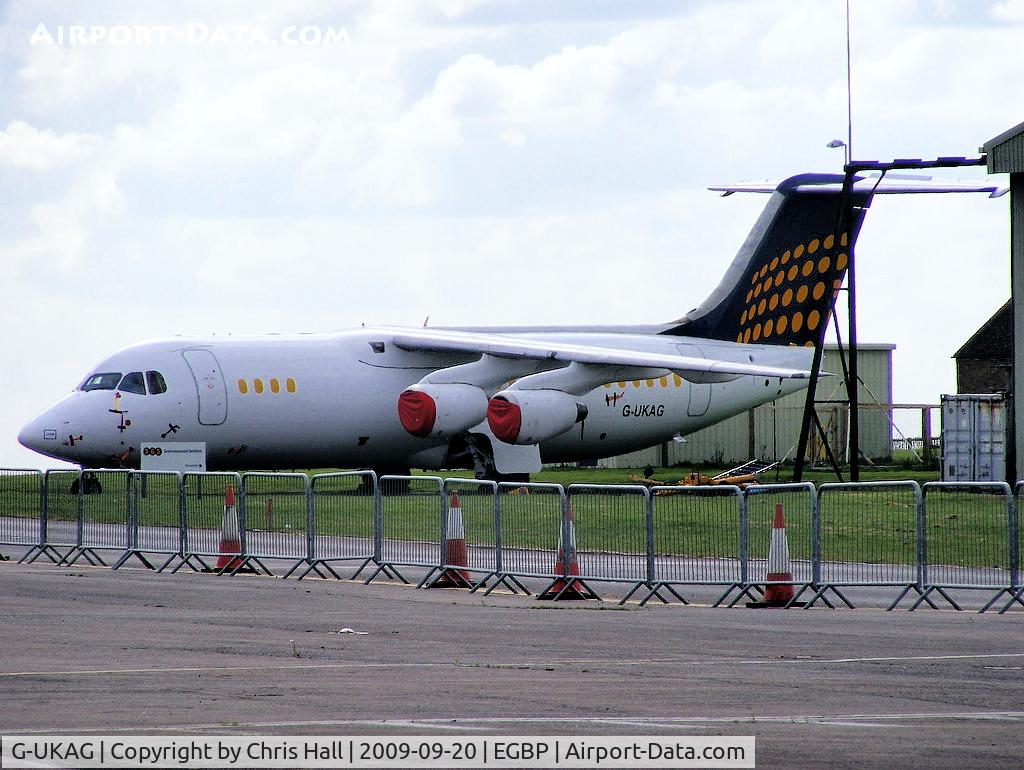 G-UKAG, 1990 British Aerospace BAe.146-300 C/N E3162, Previous ID:  D-AEWO