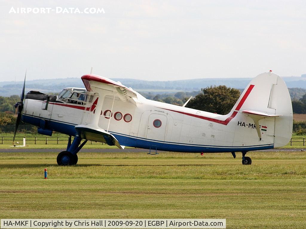 HA-MKF, 1985 Antonov An-2TP C/N 1G233-43, Displaying at the Kemble Battle of Britain weekend
