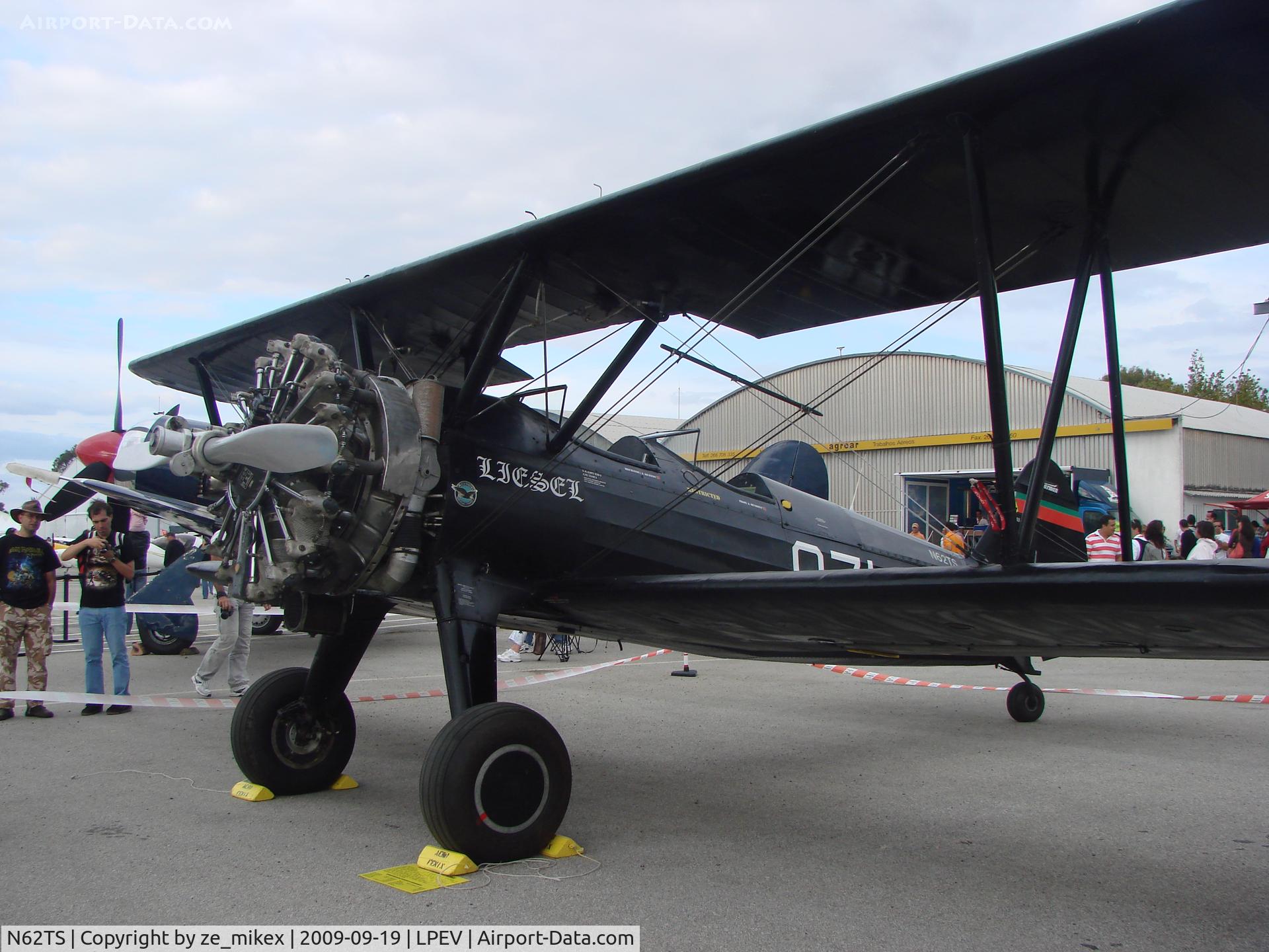 N62TS, 1940 Boeing A75N1(PT17) C/N 75-971, Boeing stearmen