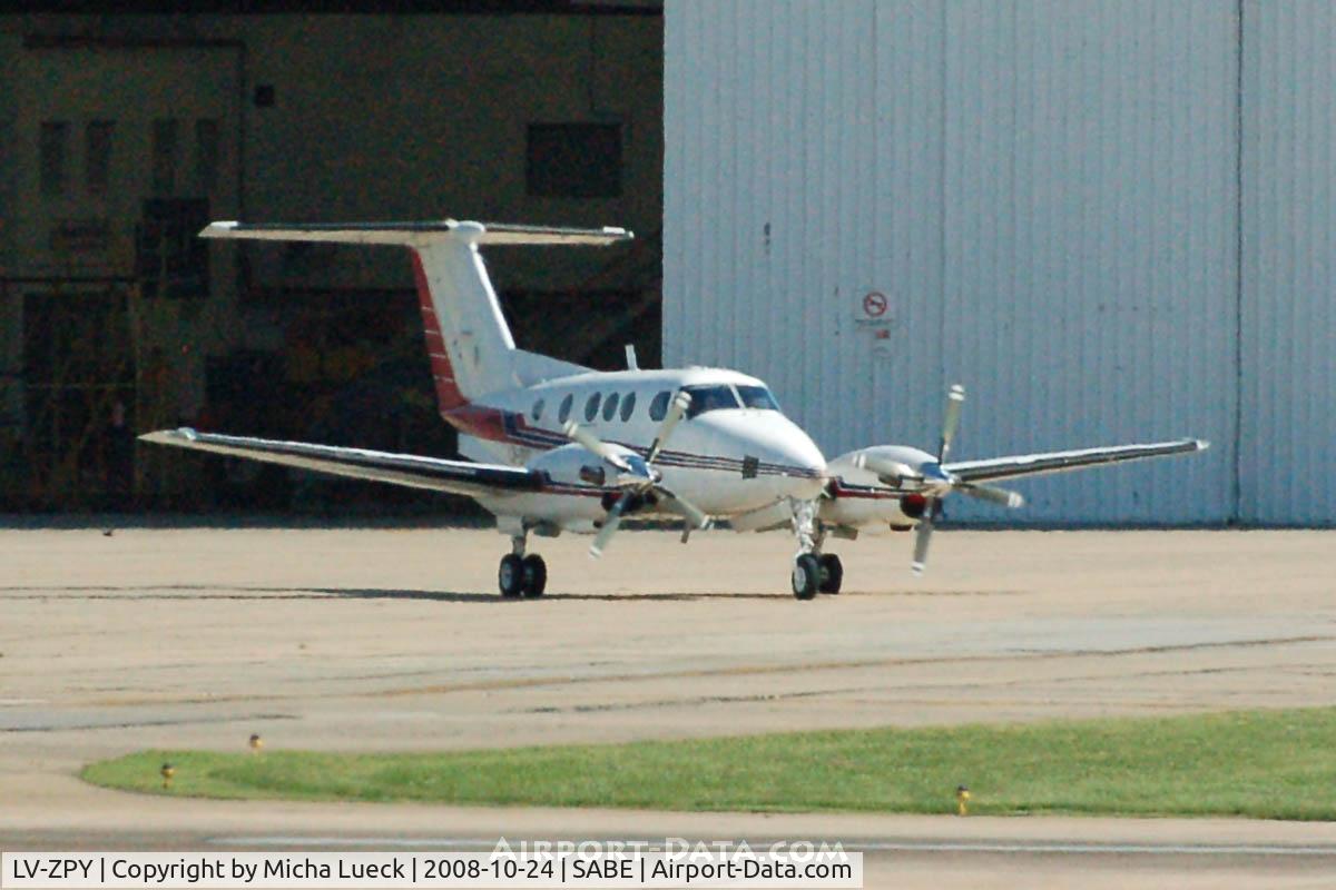 LV-ZPY, 1980 Beech F90 King Air King Air C/N LA-89, At Aeroparque (AEP)