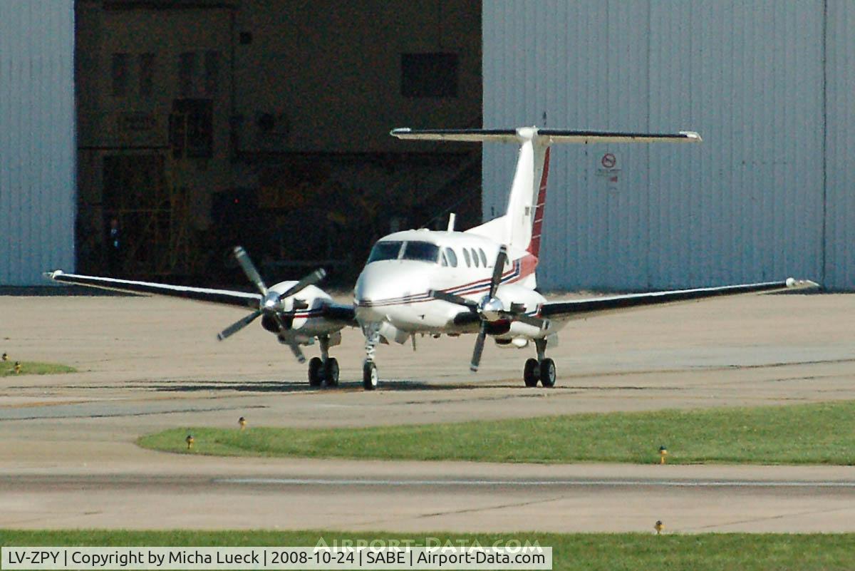 LV-ZPY, 1980 Beech F90 King Air King Air C/N LA-89, At Aeroparque (AEP)