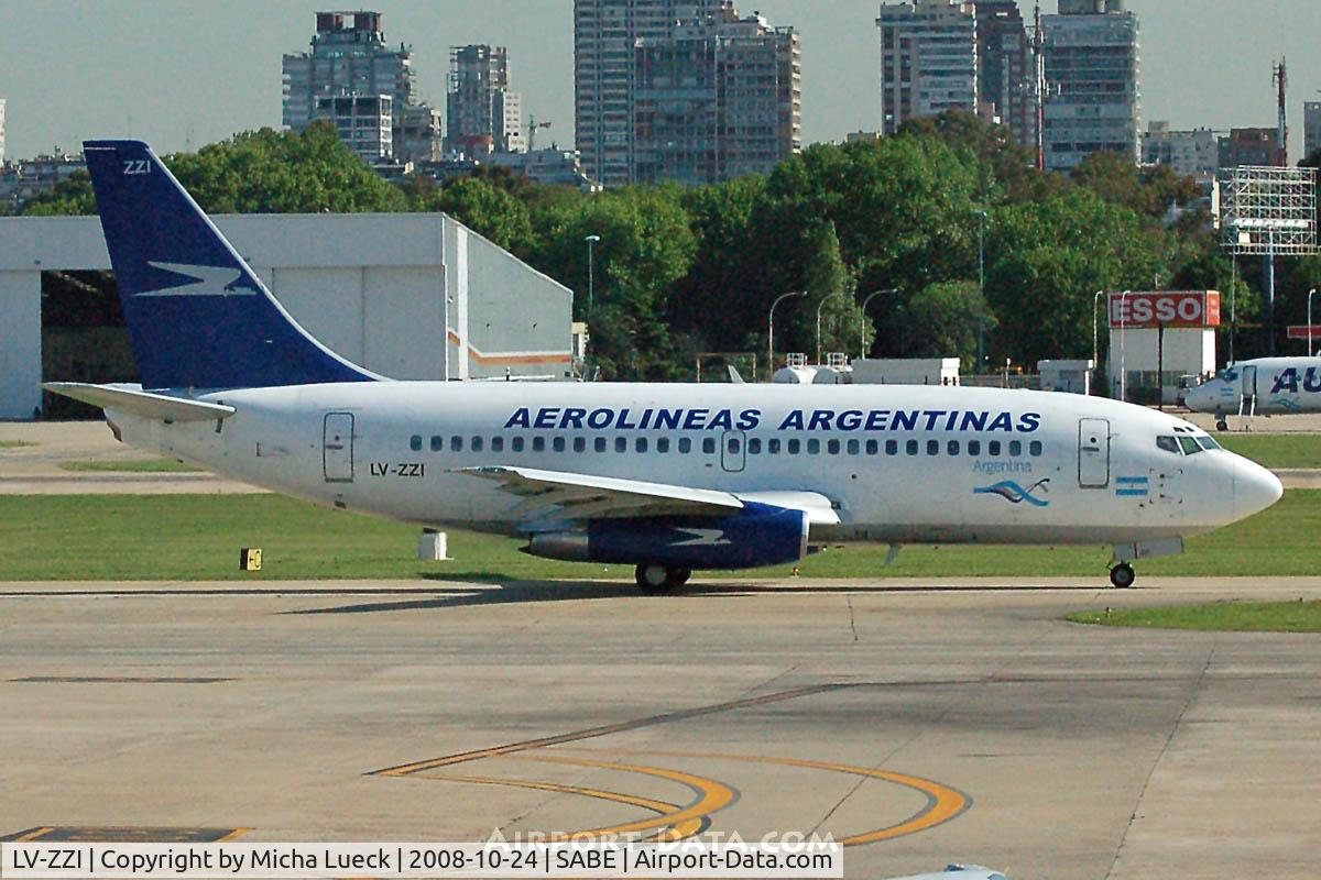 LV-ZZI, 1984 Boeing 737-236 C/N 23166, At Aeroparque (AEP)