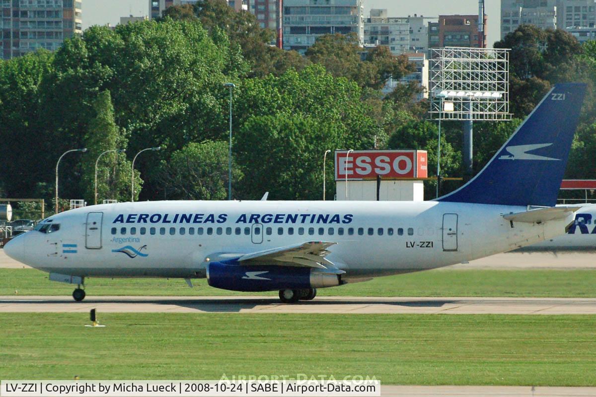 LV-ZZI, 1984 Boeing 737-236 C/N 23166, At Aeroparque (AEP)