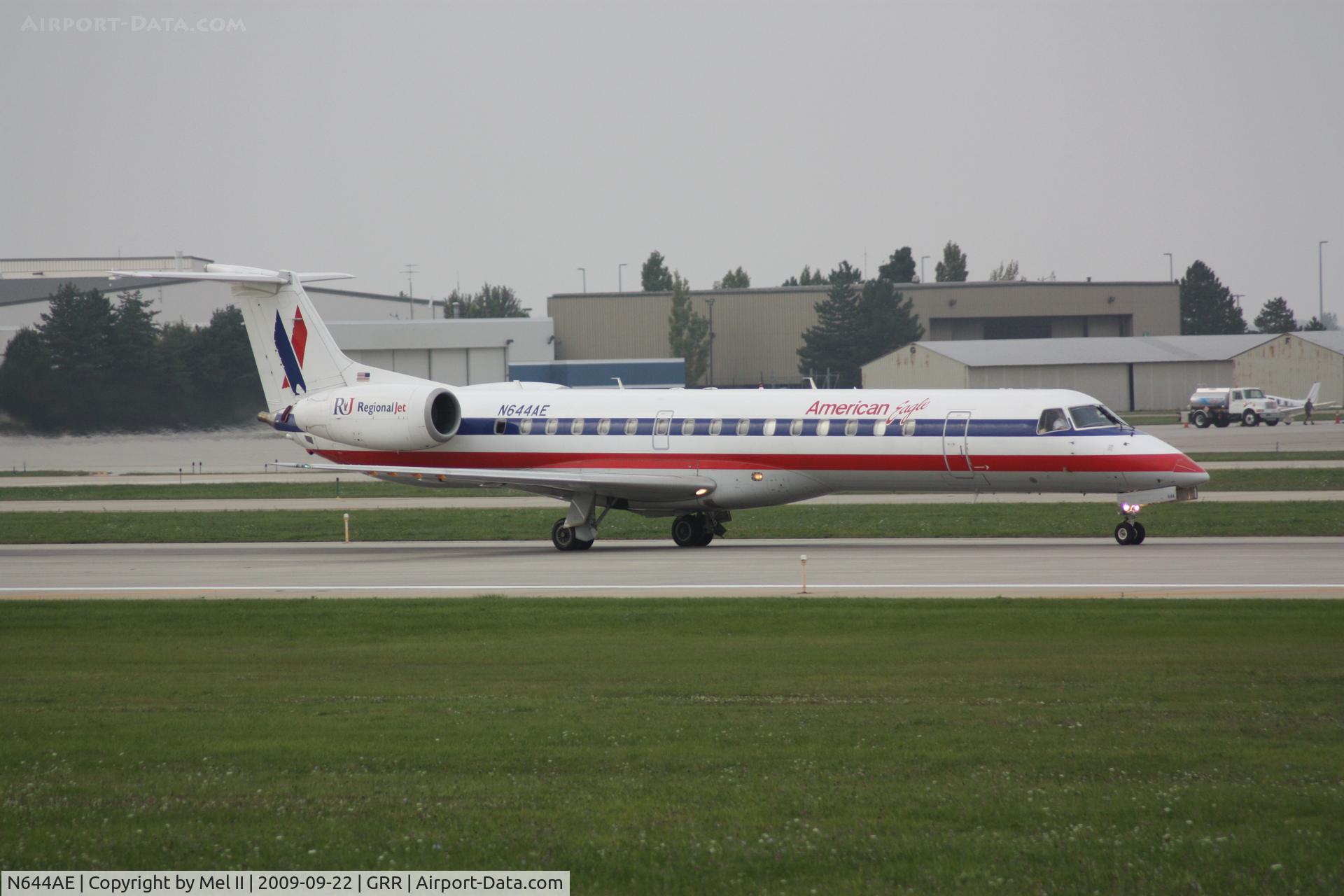 N644AE, 1999 Embraer ERJ-145LR (EMB-145LR) C/N 145204, EGF3692 - KGRR-KDFW - Departing RWY 8R
