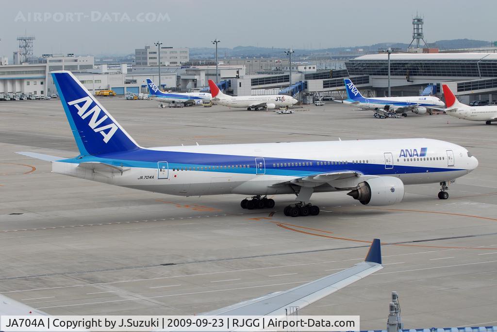 JA704A, 1998 Boeing 777-281 C/N 27035, All Nippon Airways B777-200