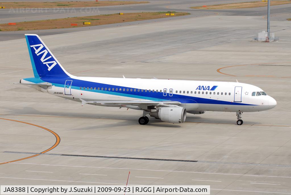 JA8388, 1991 Airbus A320-211 C/N 0212, All Nippon Airways A320-200
