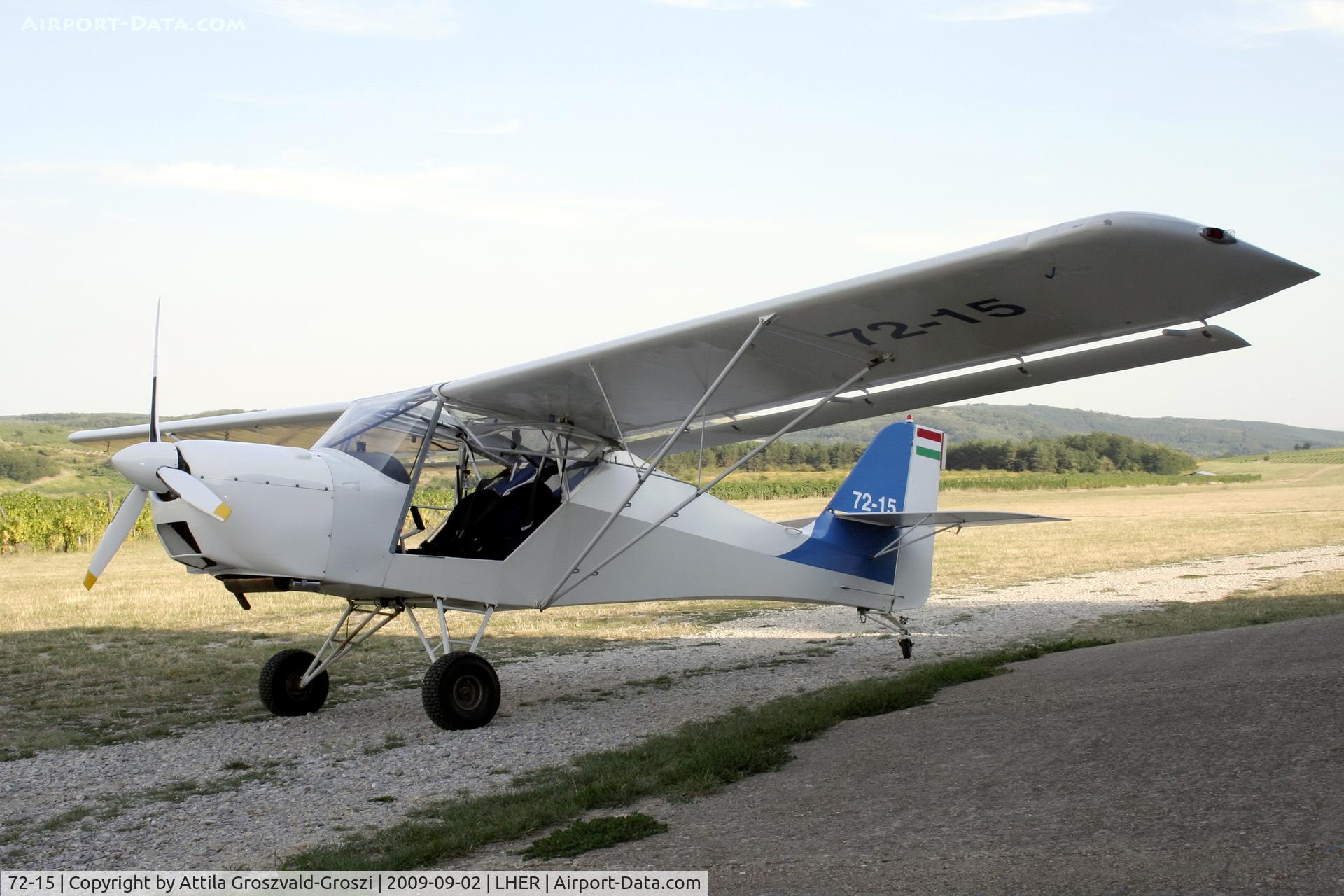 72-15, 2004 Apollo Fox C/N 270904, Eger Airfield
