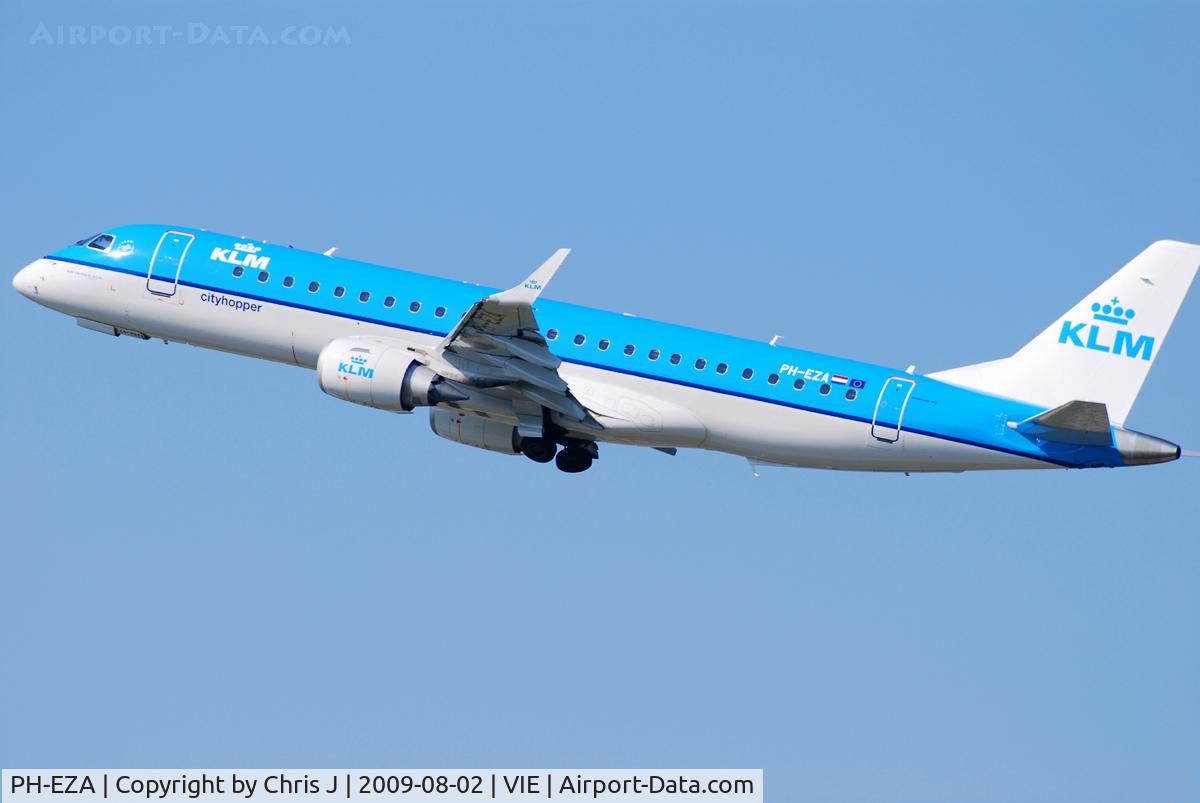PH-EZA, 2008 Embraer 190LR (ERJ-190-100LR) C/N 19000224, Embraer ERJ-190STD, c/n: 19000224