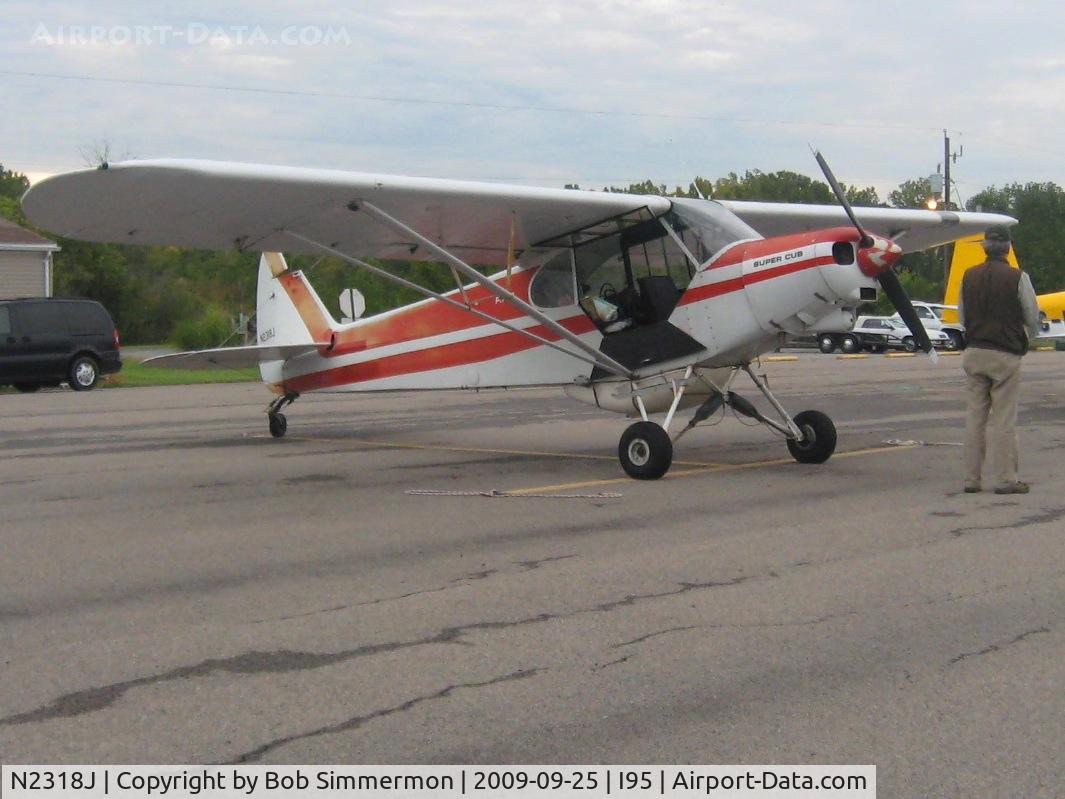 N2318J, 1979 Piper PA-18-150 Super Cub C/N 18-7909100, On the ramp at Kenton,  Ohio