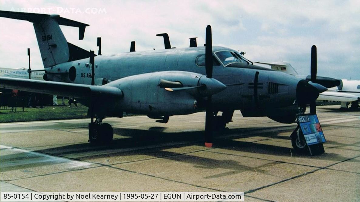 85-0154, 1985 Beech RC-12K Huron C/N FE-008, Beech RC-12K U.S. Army