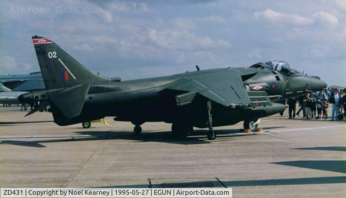 ZD431, British Aerospace Harrier GR.7 C/N P43, Royal Air Force