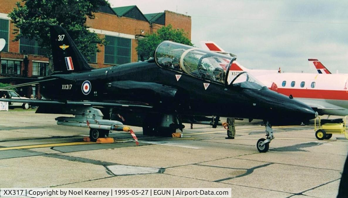 XX317, 1980 Hawker Siddeley Hawk T.1A C/N 159/312142, Hawk T.1  Royal Air Force