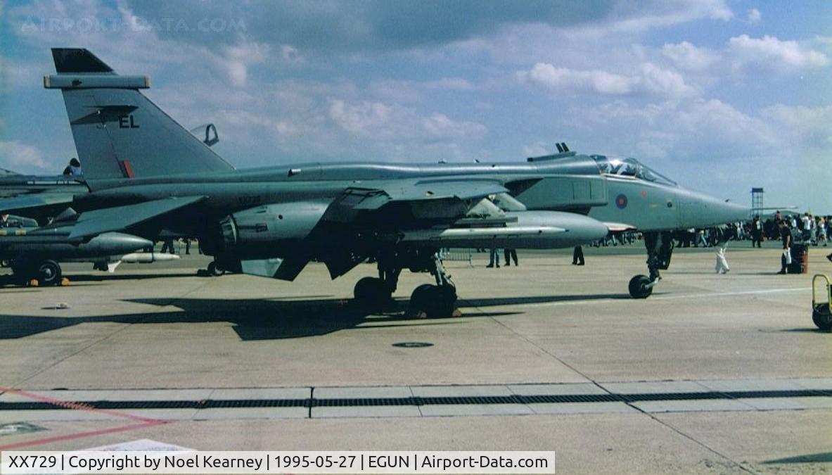 XX729, 1974 Sepecat Jaguar GR.1A C/N S.26, Sepecat Jaguar GR.1 - Royal Air Force