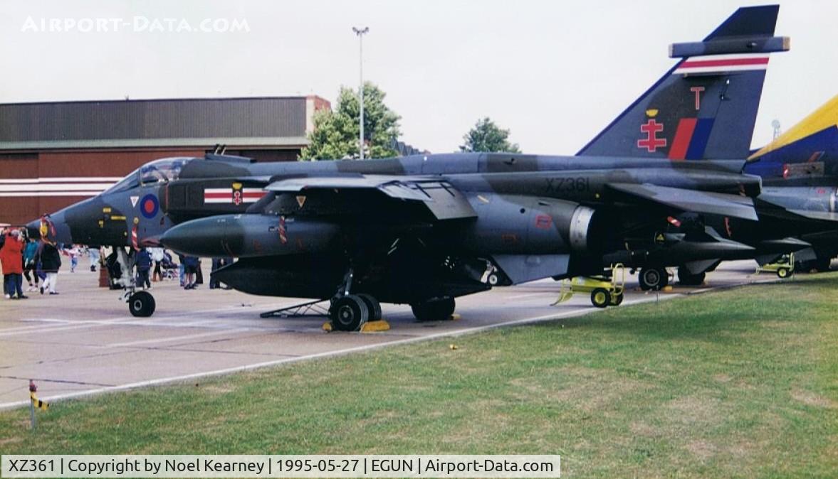 XZ361, 1976 Sepecat Jaguar GR.1A C/N S.128, Sepecat Jaguar GR.1A - Royal Air Force