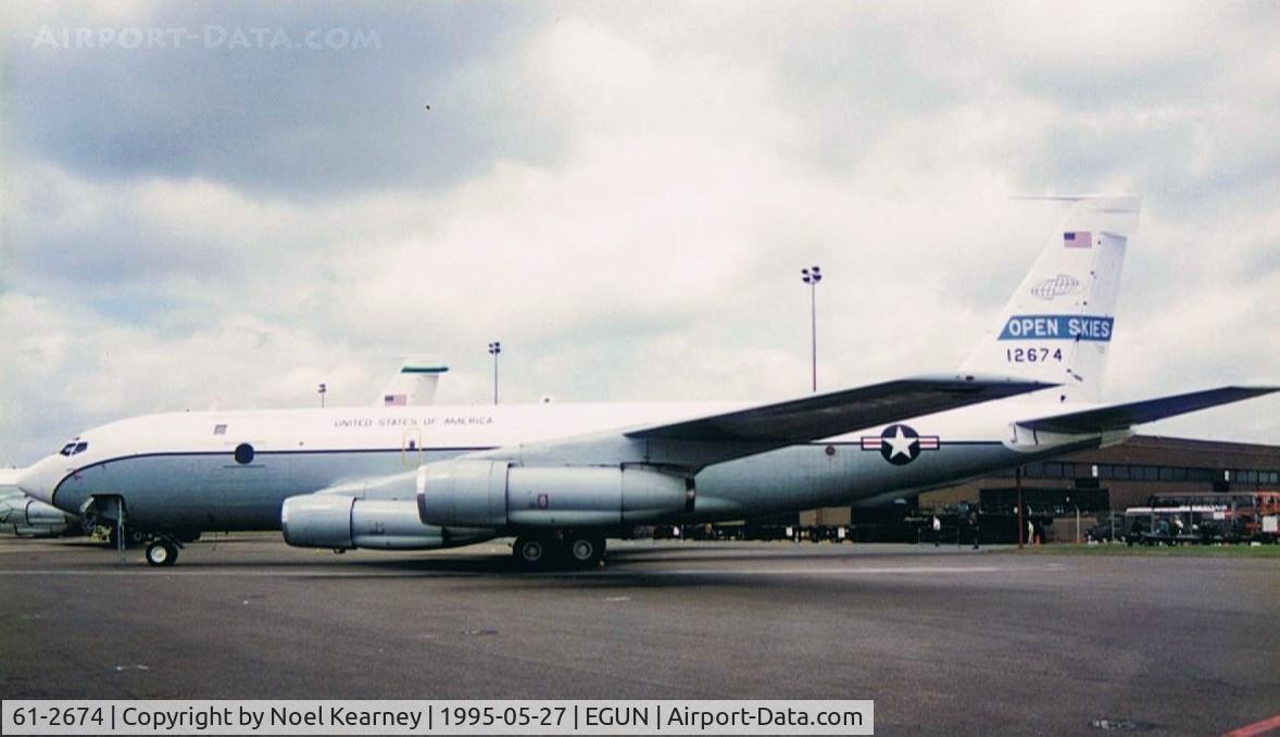 61-2674, 1961 Boeing OC-135B Stratolifter C/N 18350, Boeing OC-135B c/n 18350 - U.S.A.F.
