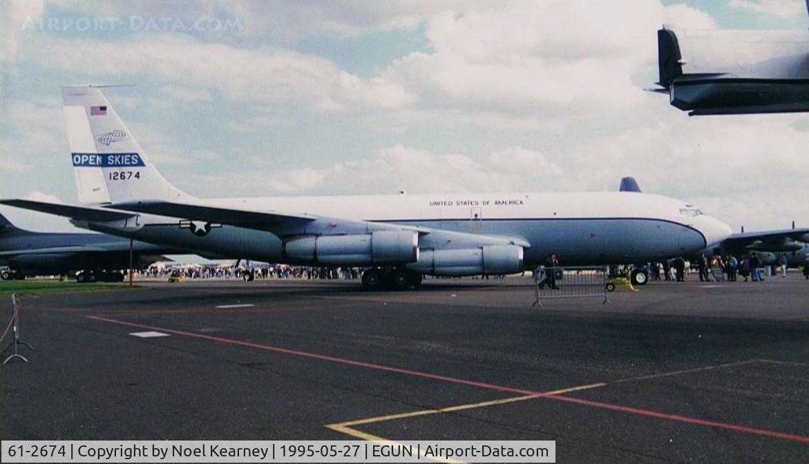 61-2674, 1961 Boeing OC-135B Stratolifter C/N 18350, Boeing OC-135B c/n 18350 - U.S.A.F.