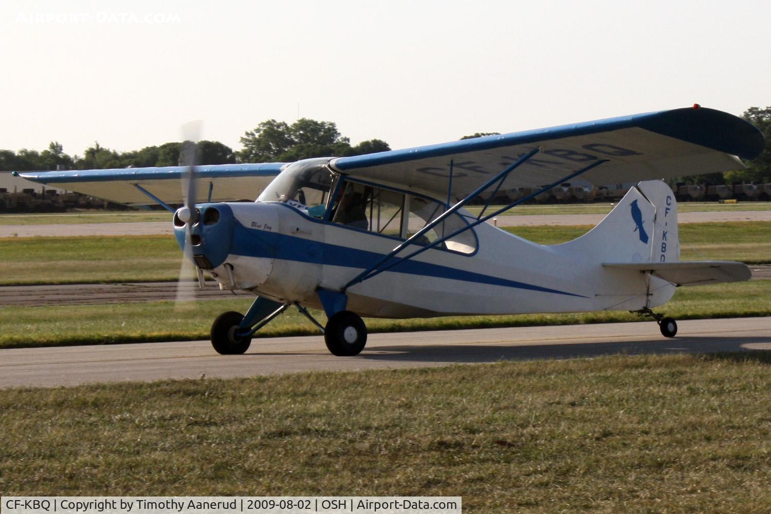 CF-KBQ, 1949 Aeronca 7CCM C/N 7CCM-191, 1949 Aeronca 7CCM, c/n: 7CCM-191
