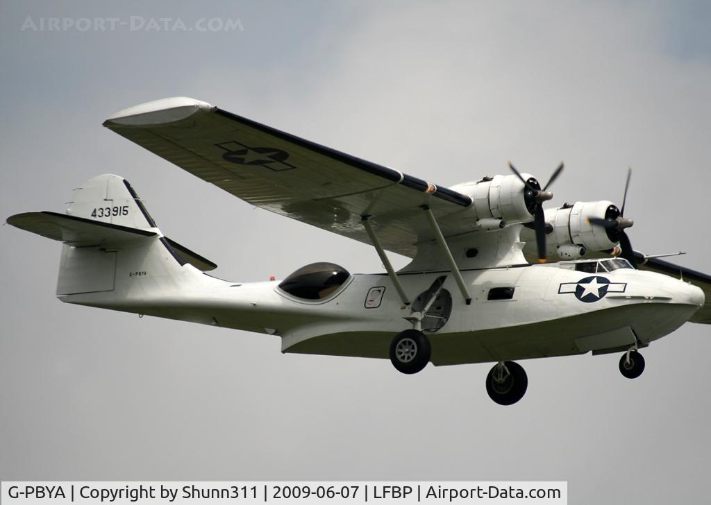 G-PBYA, 1944 Consolidated (Canadian Vickers) PBV-1A Canso A C/N CV-283, During his show of the Aviation Centennial Airshow 2009