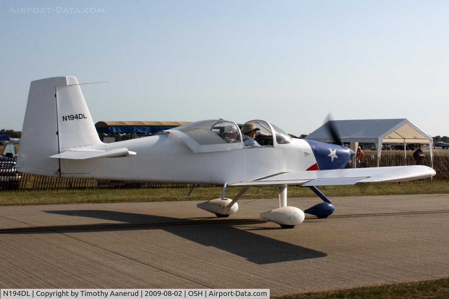 N194DL, 2002 Vans RV-9A C/N 90288, 2002 RV-9A, c/n: 90288