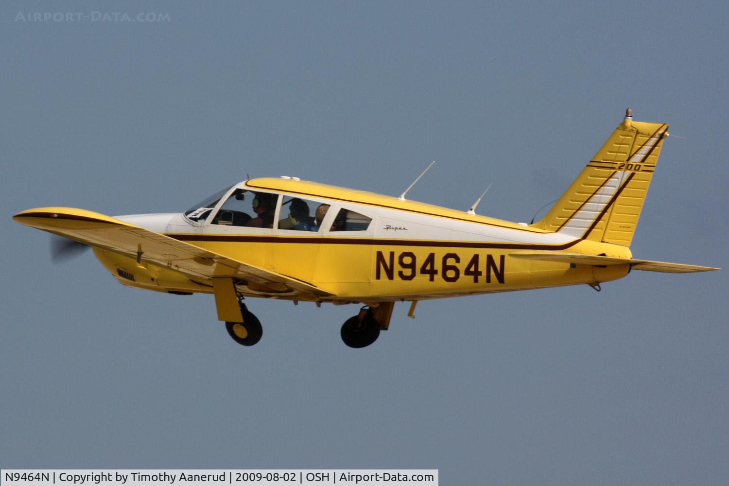 N9464N, 1969 Piper PA-28R-200 C/N 28R-35180, 1969 Piper PA-28R-200, c/n: 28R-35180